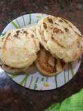 Arepas con harina pan