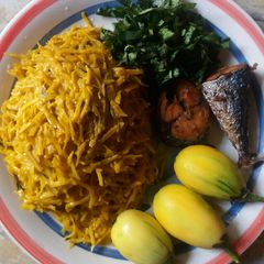 A picture of This is a welcome dish given to a visitor in igbo land precisely.