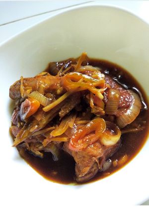 Foto resep 4. Ayam Goreng Saus Jahe