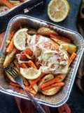 Roasted Chicken with Safron