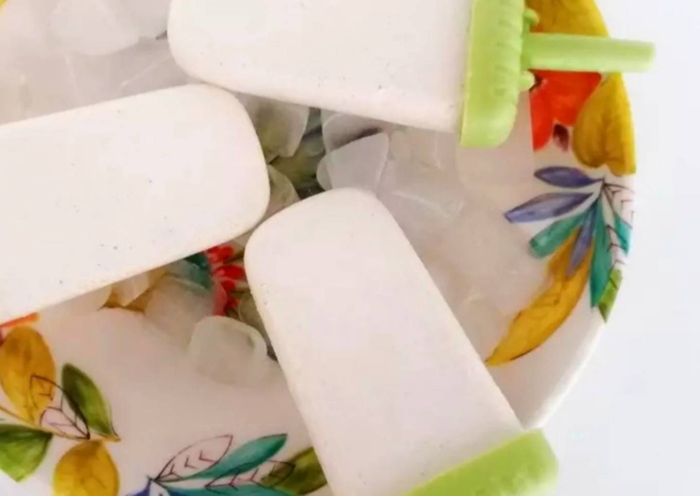 Paletas de coco y limón🥥🍋🍧