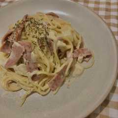 รูปของ Spaghetti Carbonara Creamy