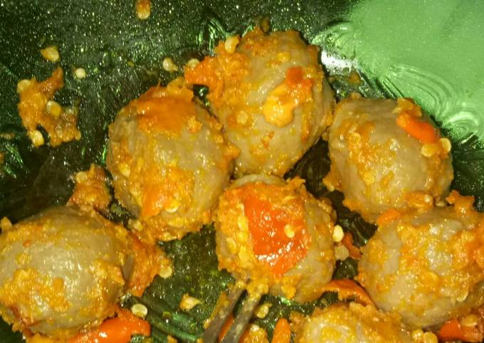 Resep Pentol Pedas Gila Oleh Tikka Cookpad