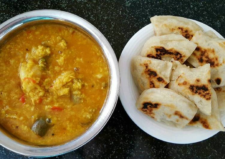 Moong Dal fusion curry