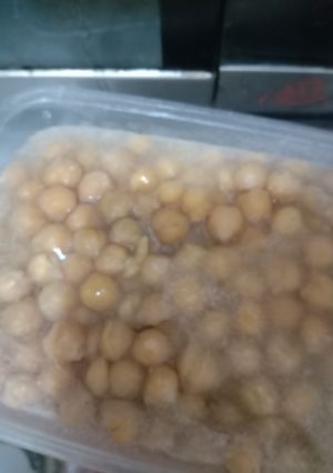 A picture of White chickpeas |Frozen.