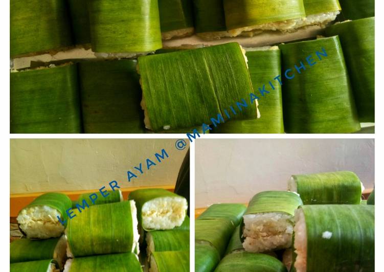 Lemper Ayam ala Mamiinakitchen