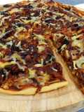 Pizza bacon crispy