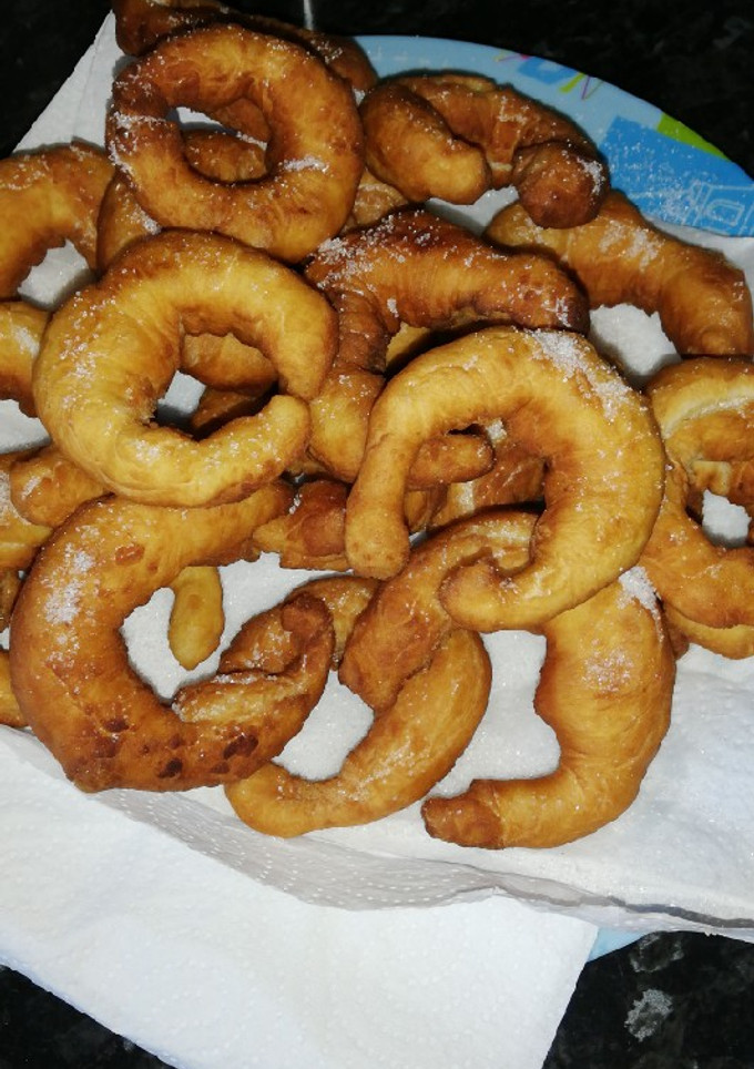 Una foto de Rosquillas fritas de anís