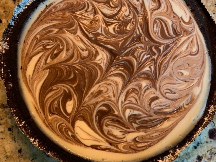 Recipe Cheesecake with Chocolate Fudge Swirl the Awesome  Perfect