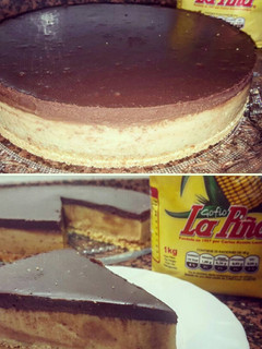 Una foto de Tarta de gofio