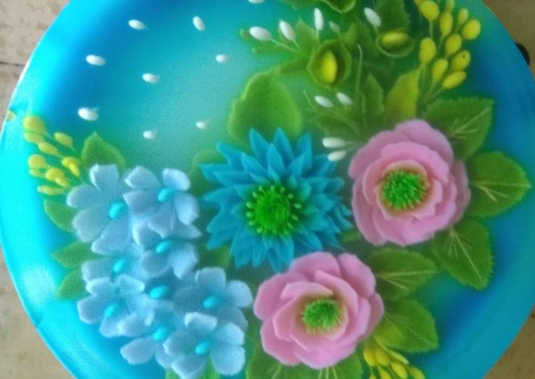 Olahan Pudding art | Bahan Membuat Pudding art Yang Enak Dan Mudah