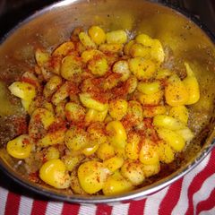 A picture of Masala Sweet corns.