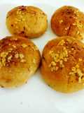 Oats and wheat flour Mini Burgar bun with stuffed vegitables