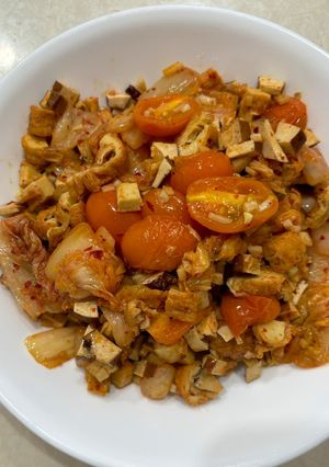 泡菜打拋豬（素） 的食譜成品照片