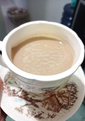 Foto resep Hot espresso milk cream (fiber cream)