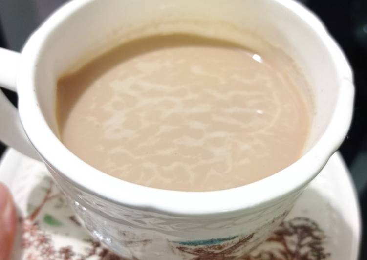 Cara Gampang Menyiapkan Hot espresso milk cream (fiber cream) yang Sempurna