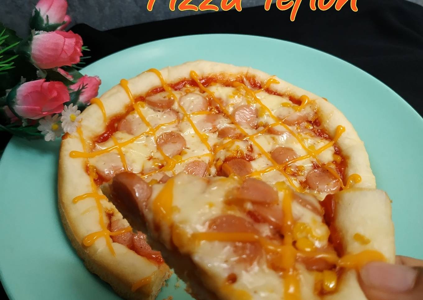 Pizza teflon anti gagal,enak
