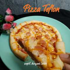 Pizza teflon anti gagal,enak রেসিপির প্রধান ছবি