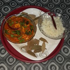 Kaju and paneer curry A picture of Kaju and paneer curry.