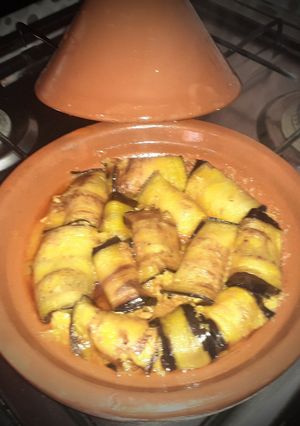 صورة لوصفة طاجين بالبادنجان