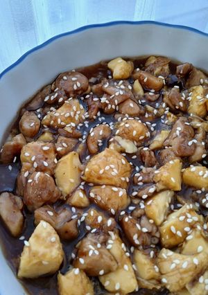 Foto resep Ayam Tofu Saus Teriyaki