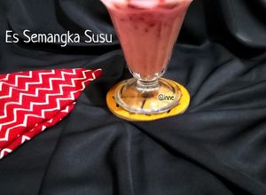 Foto resep Es Semangka Susu