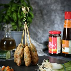 A picture of Vegetable chicken stick.