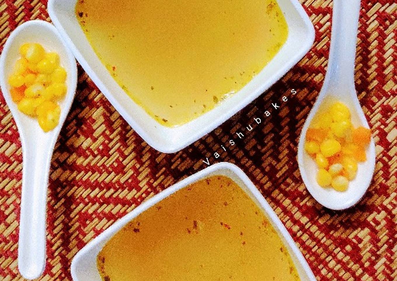 Turmeric and Sweet Corn Soup