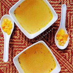 A picture of Turmeric and Sweet Corn Soup.