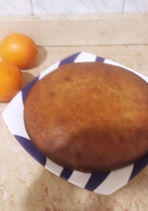 صورة لوصفة كيكه بالبرتقال