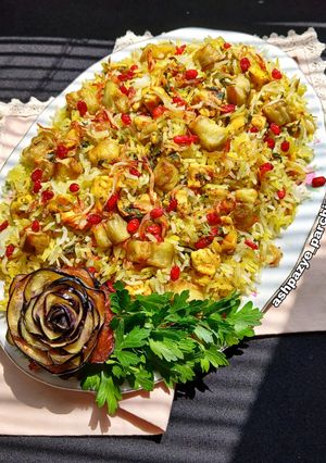 عکسی از دستور جعفری پلو 🌸