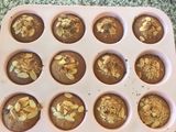 Muffins plátano avena