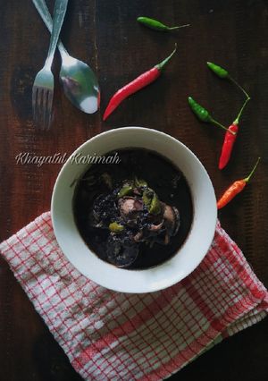 Foto resep Sotong Kuah Hitam Bumbu Tauco