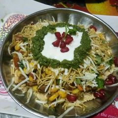 A picture of Indian pizza.