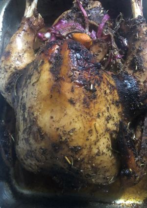 Una foto de Pavo con Especias y Cítricos