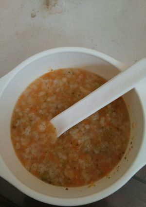 Foto resep Nasi brokoli wortel - MPASI