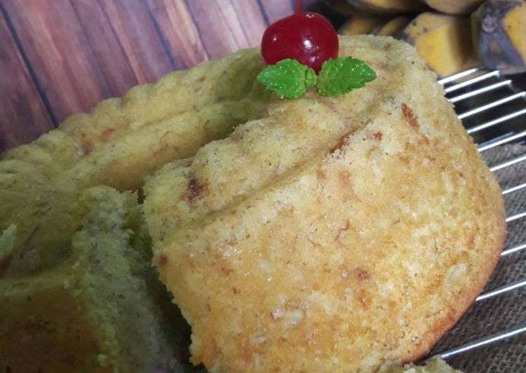 Bagaimana Menyiapkan Banana Cake yang Bisa Manjain Lidah