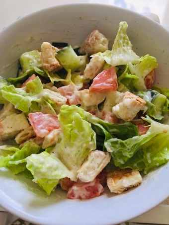 Cara Gampang Membikin Resep Caesar Salad simple (ala anak kos) yang Menggugah Selera Anti Ribet, Uenak Banget