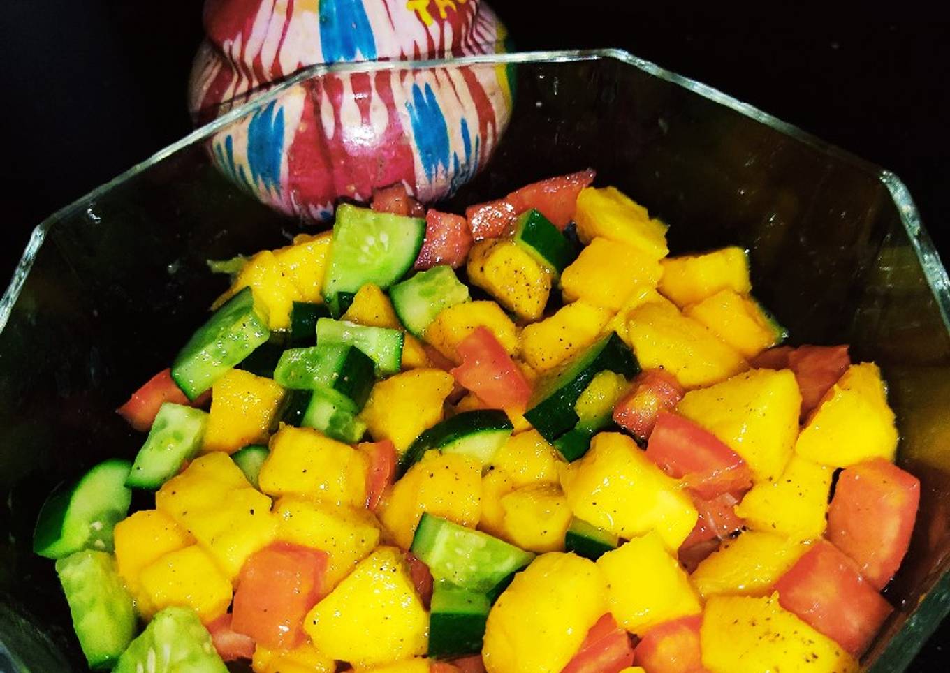 Three Colour Mango Salsa