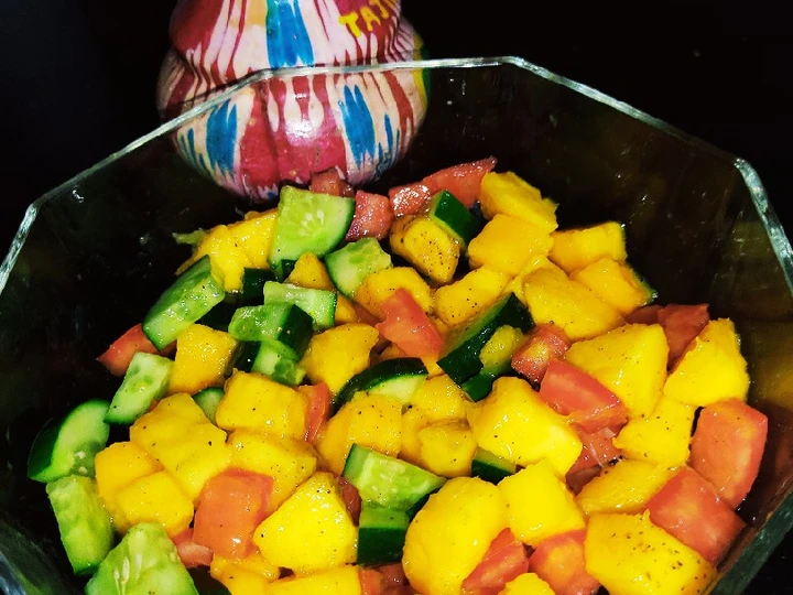 Easy Way Make Recipe Three Colour Mango Salsa that is Delicious, Addictive}