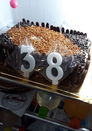 Una foto de Torta de cumpleaños