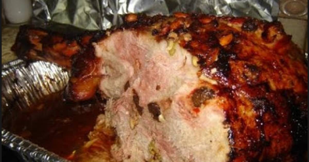 Pierna de cerdo adobada Receta de ysigalescb- Cookpad
