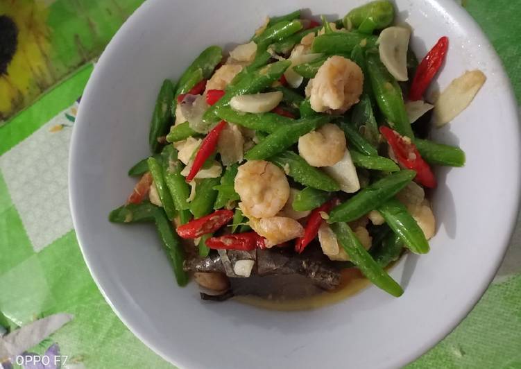 Tumis Udang Buncis