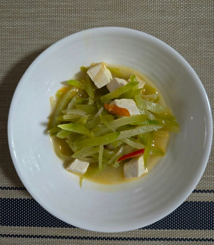 Foto resep Sambal goreng labu siam