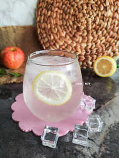 Foto resep Es Kulit Apel Lemon
