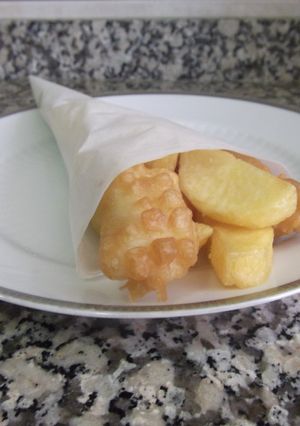 Una foto de Fish and chips