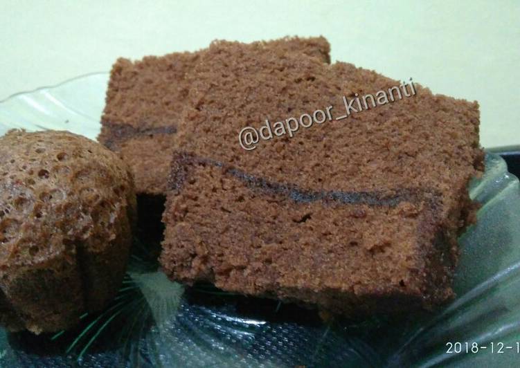 Cara Gampang Menyiapkan Brownis Kukus Super Soft (Chocolatos), Enak