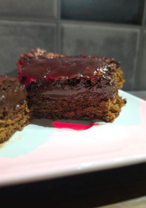 Una foto de Torta de chocolate sin gluten