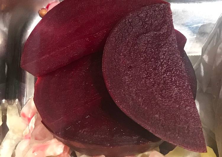 Recipe of Super Quick Homemade Savory Pickled Beets