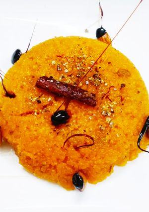 A picture of Kesari bath.
